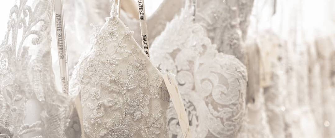 Bridal gowns at Lockhart's Weddings