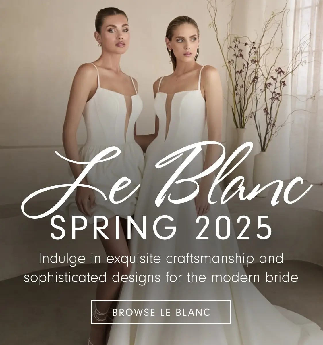 Le Blanc Spring 2025 Banner Mobile